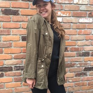 Michael Kors Olive Green Jacket
